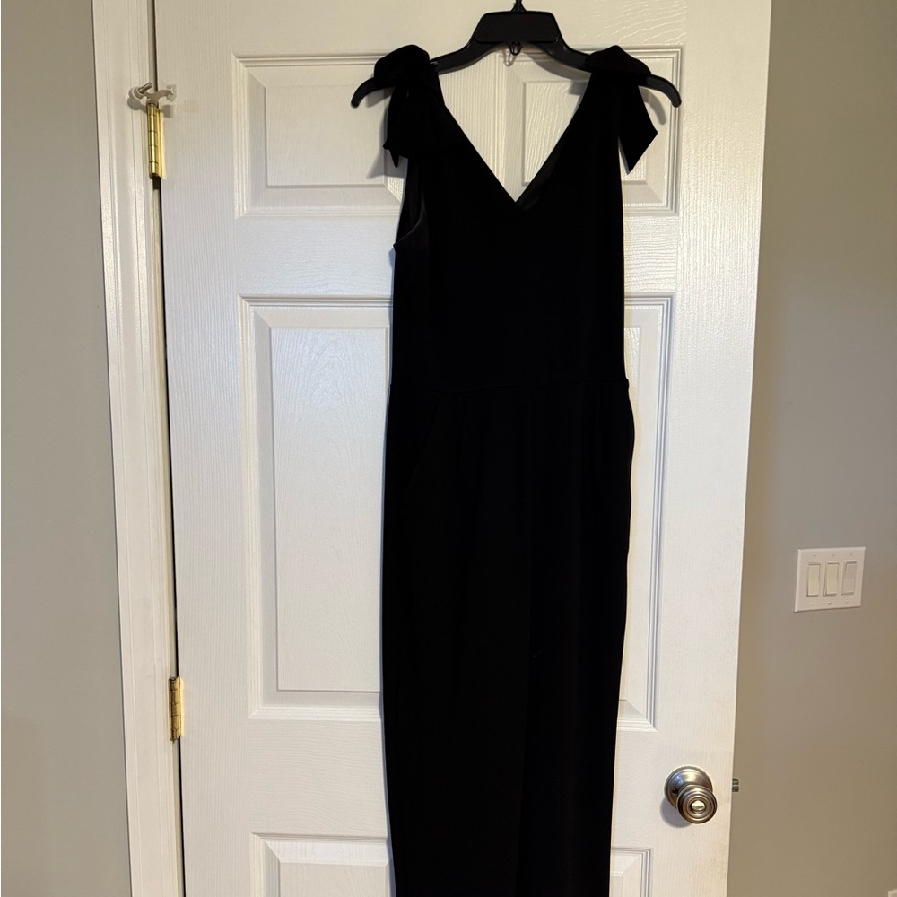 Aqua Black Pantsuit